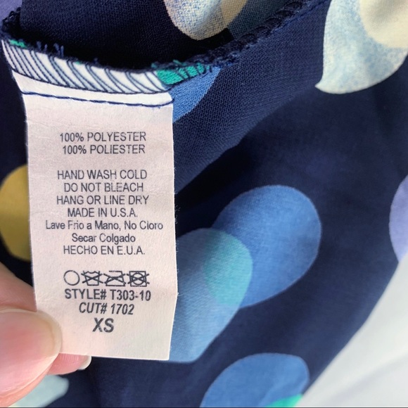 ModCloth Jessy B polka dot tie waist tunic top - Picture 11 of 12